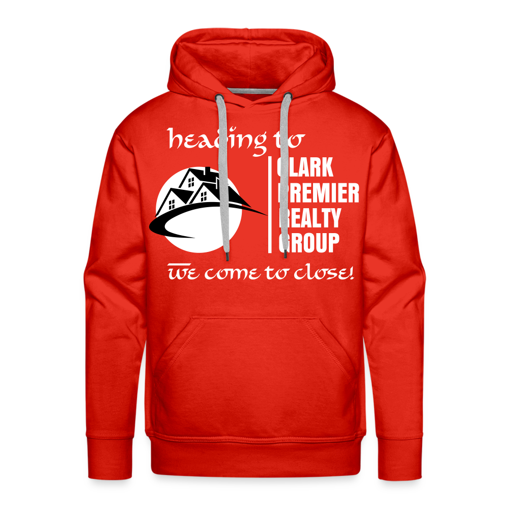 Clark Premier Realty Group "We Come to Close" Men's Premium Hoodie - red