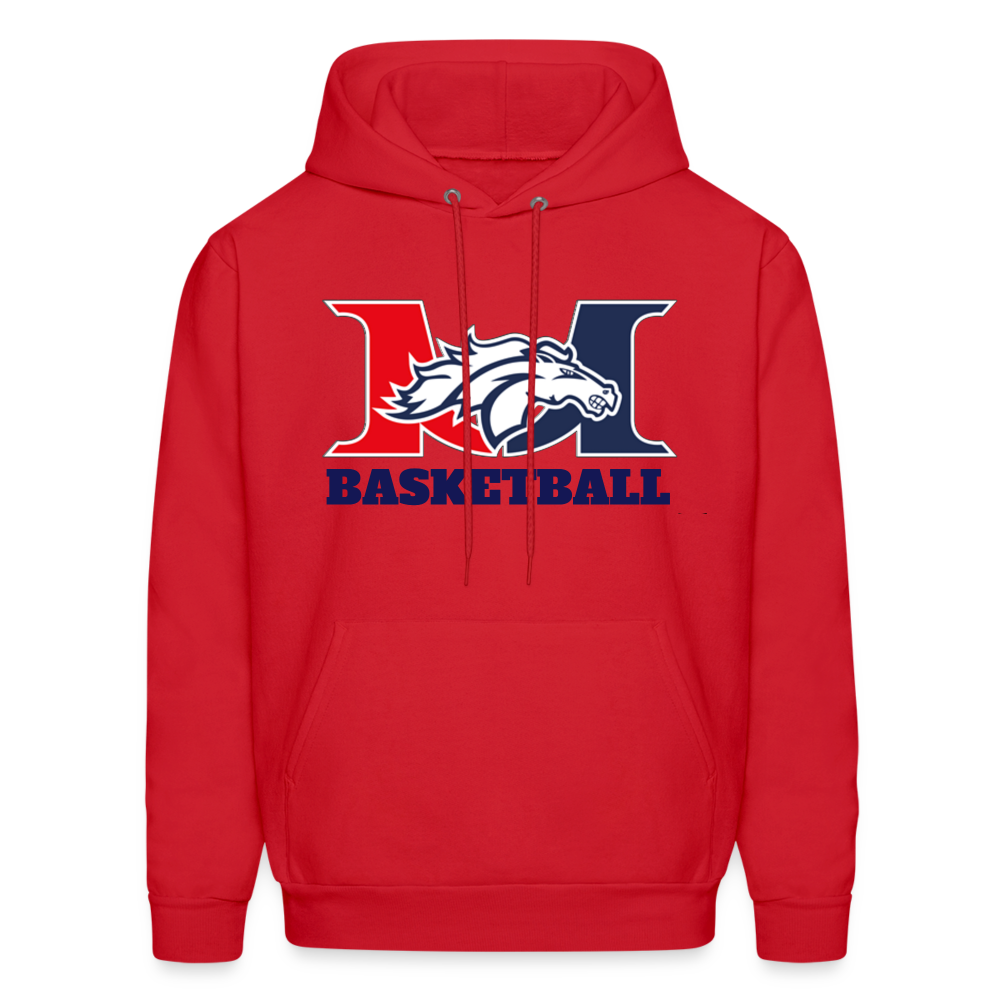 Men's Hanes Hoodie DTF - red