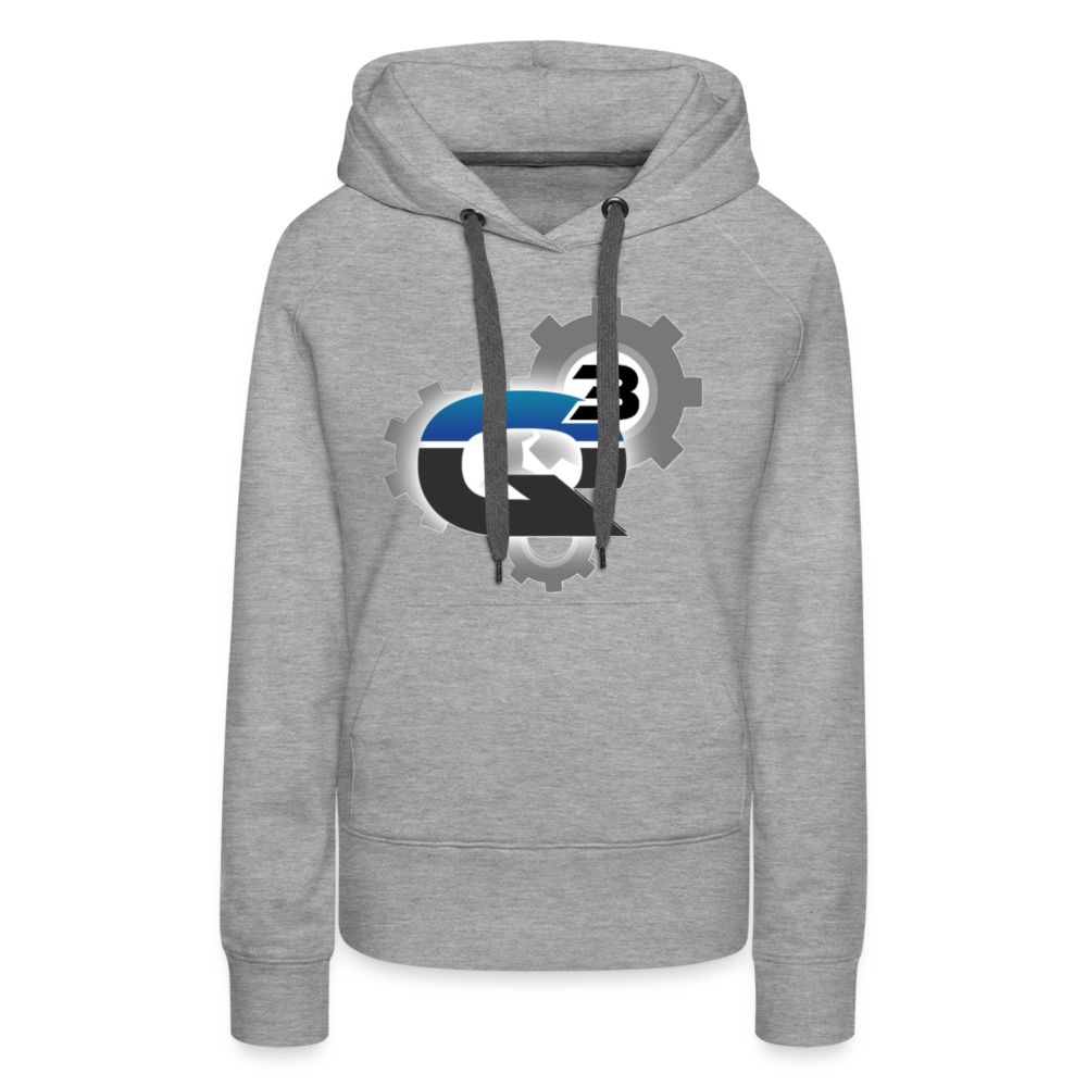Q3 Car and Truck Repair Womens Premium Hoodie - heather grey