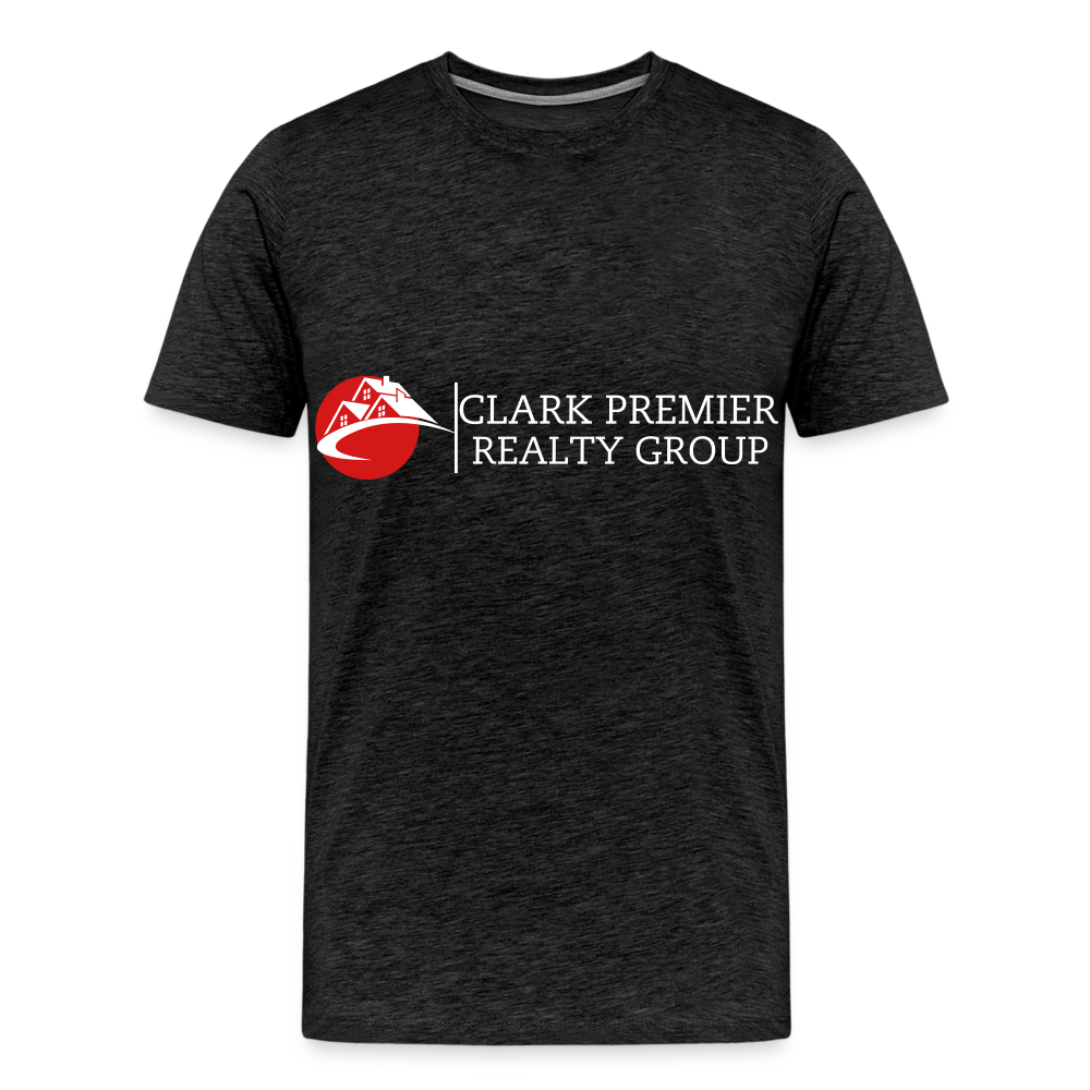 Clark Premier Men's Premium T-Shirt - charcoal grey