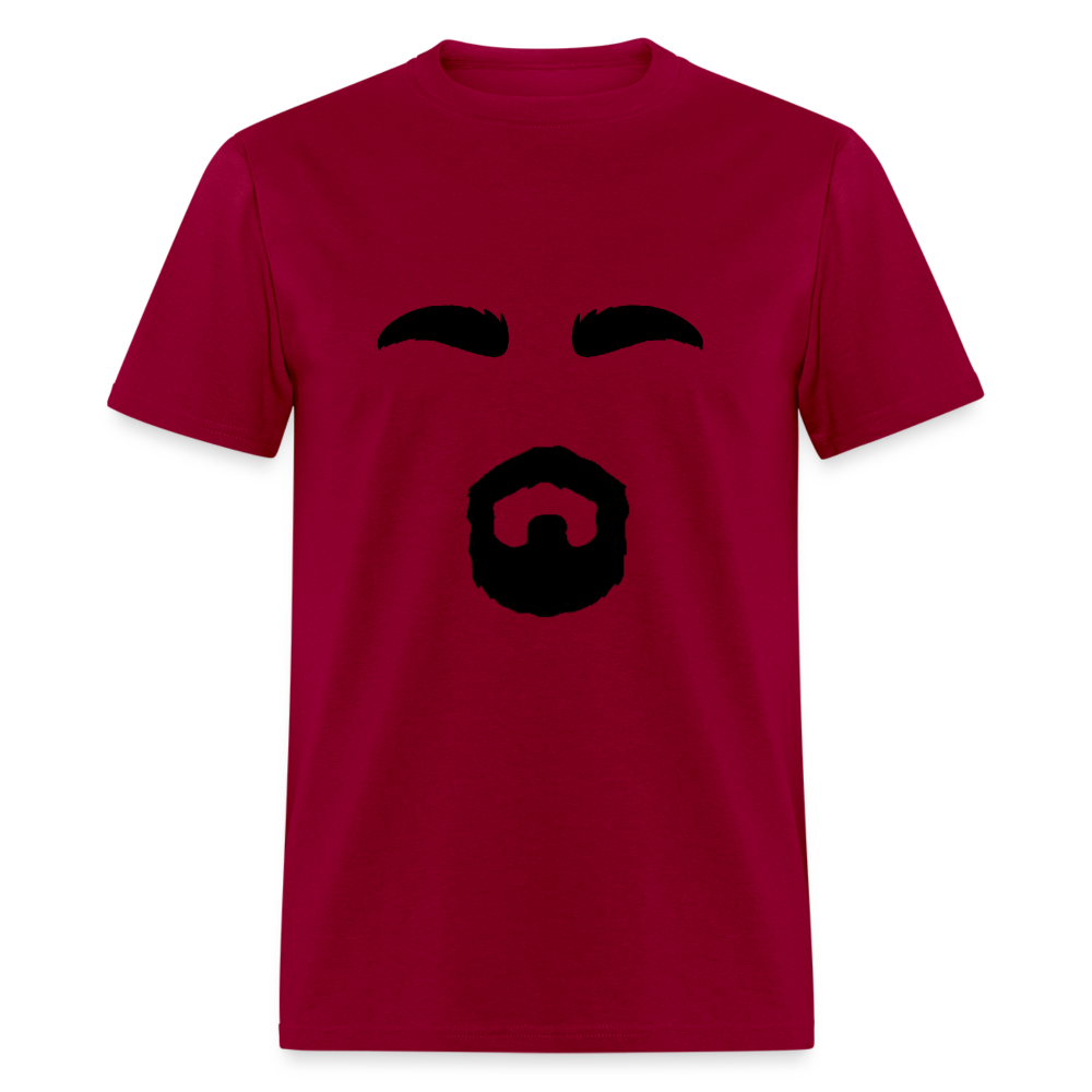 Otis Classic Bearded T-Shirt - dark red