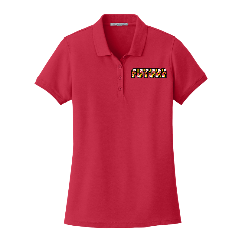 FUTURE Embroidered Ladies Core Classic Pique Polo