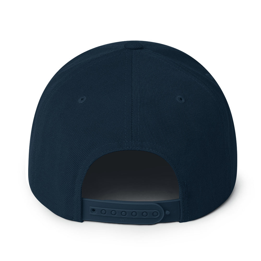 Marlboro Embroidered Snapback Hat Football