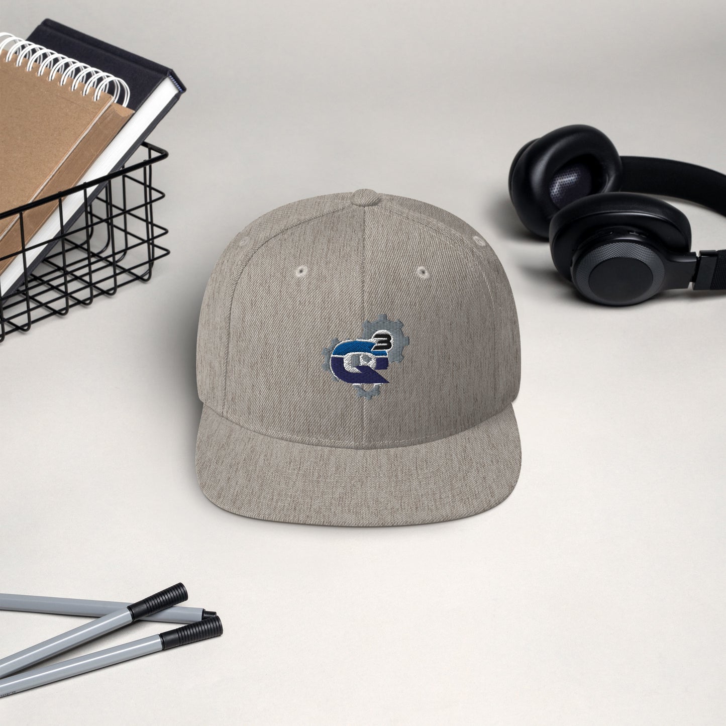 Q3 Car and Truck Repair Embroidered Snapback Hat