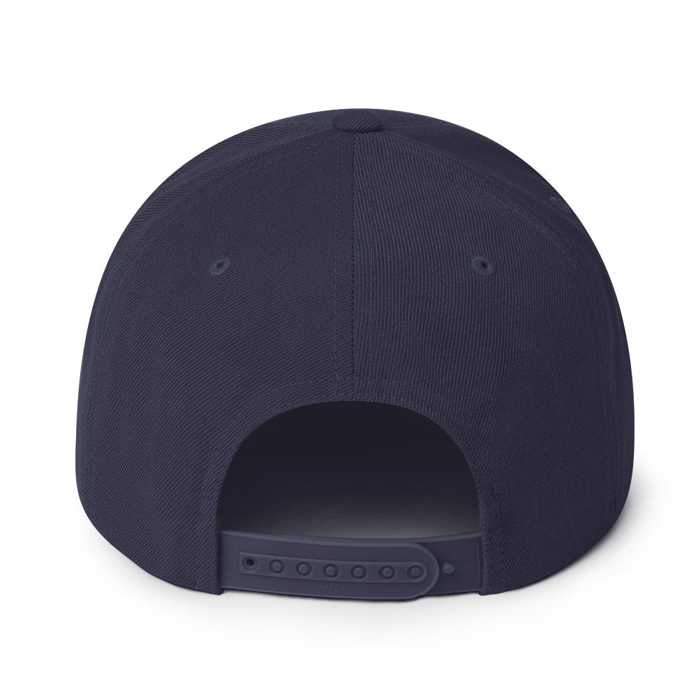 Marlboro Embroidered Snapback Hat Football