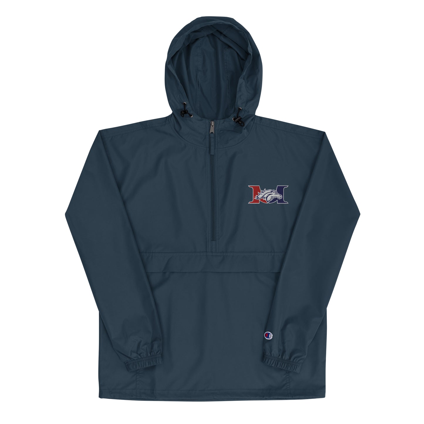 Marlboro soccer Embroidered Champion Packable Jacket