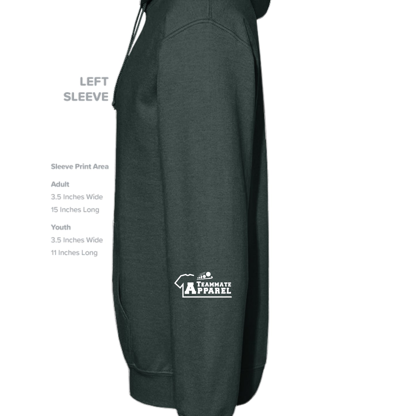 FOREST GREEN - SLEEVE_LEFT