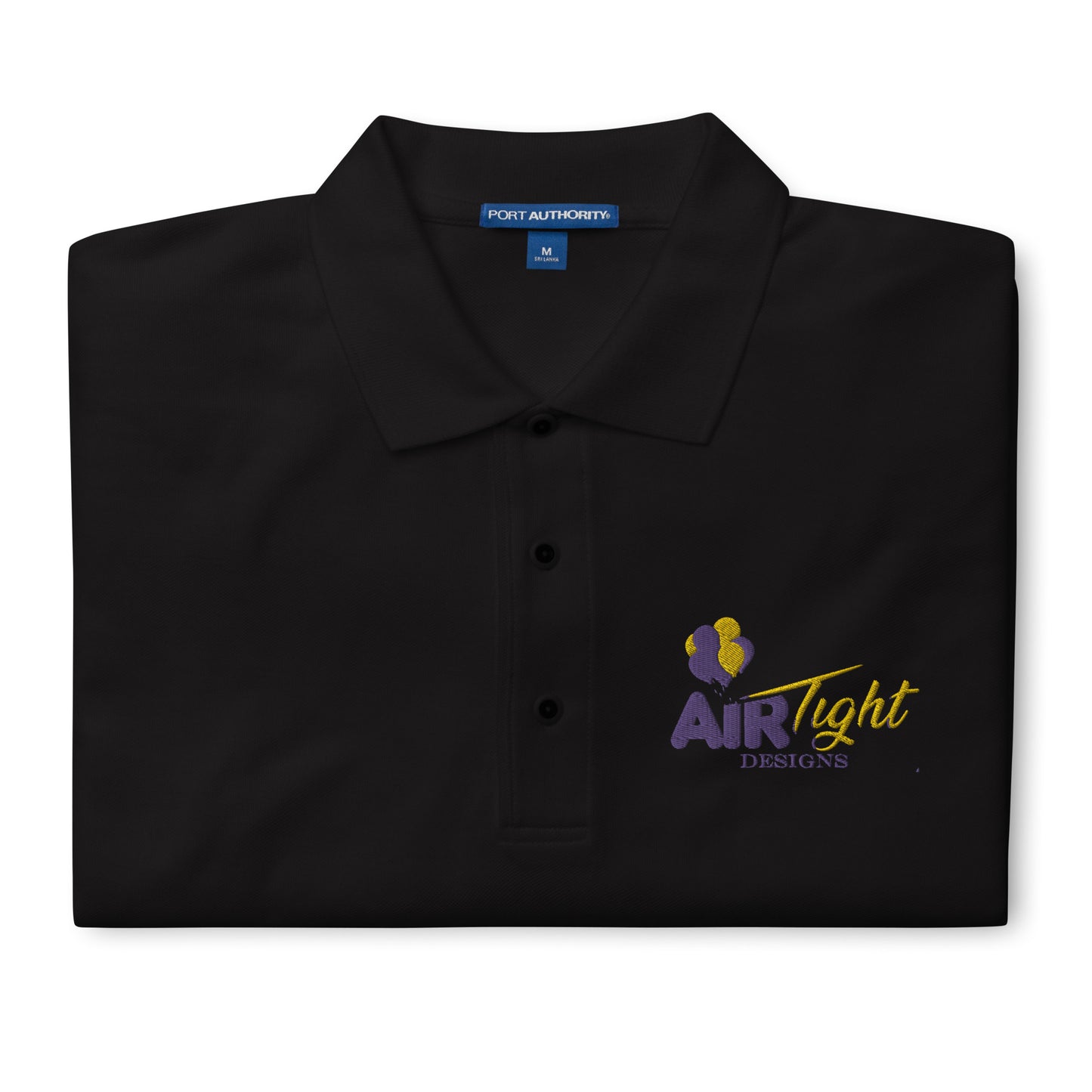 Air Tight Men's Embroidered Premium Polo