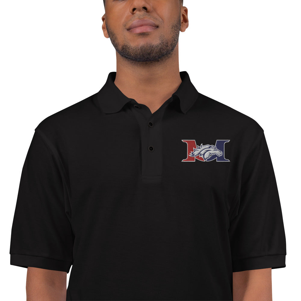 Marlboro Men's Embroidered Premium Polo