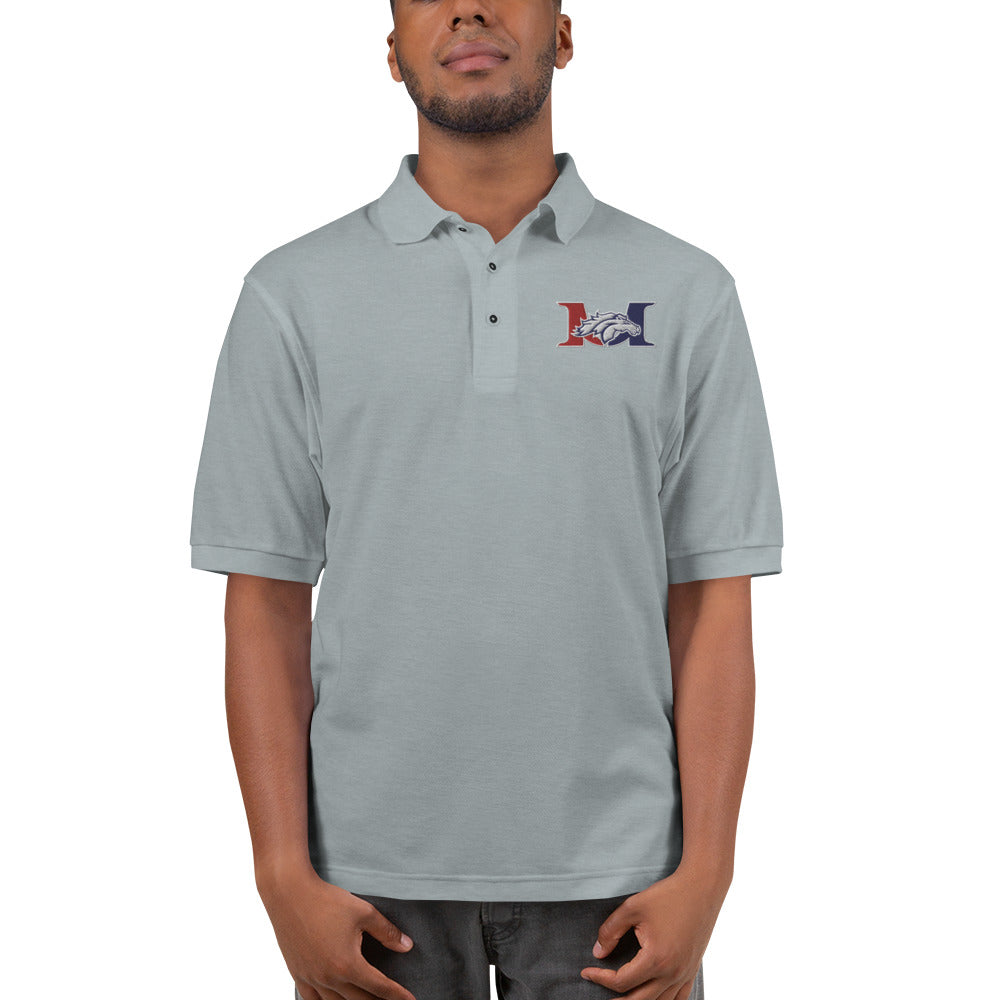 Marlboro Men's Embroidered Premium Polo