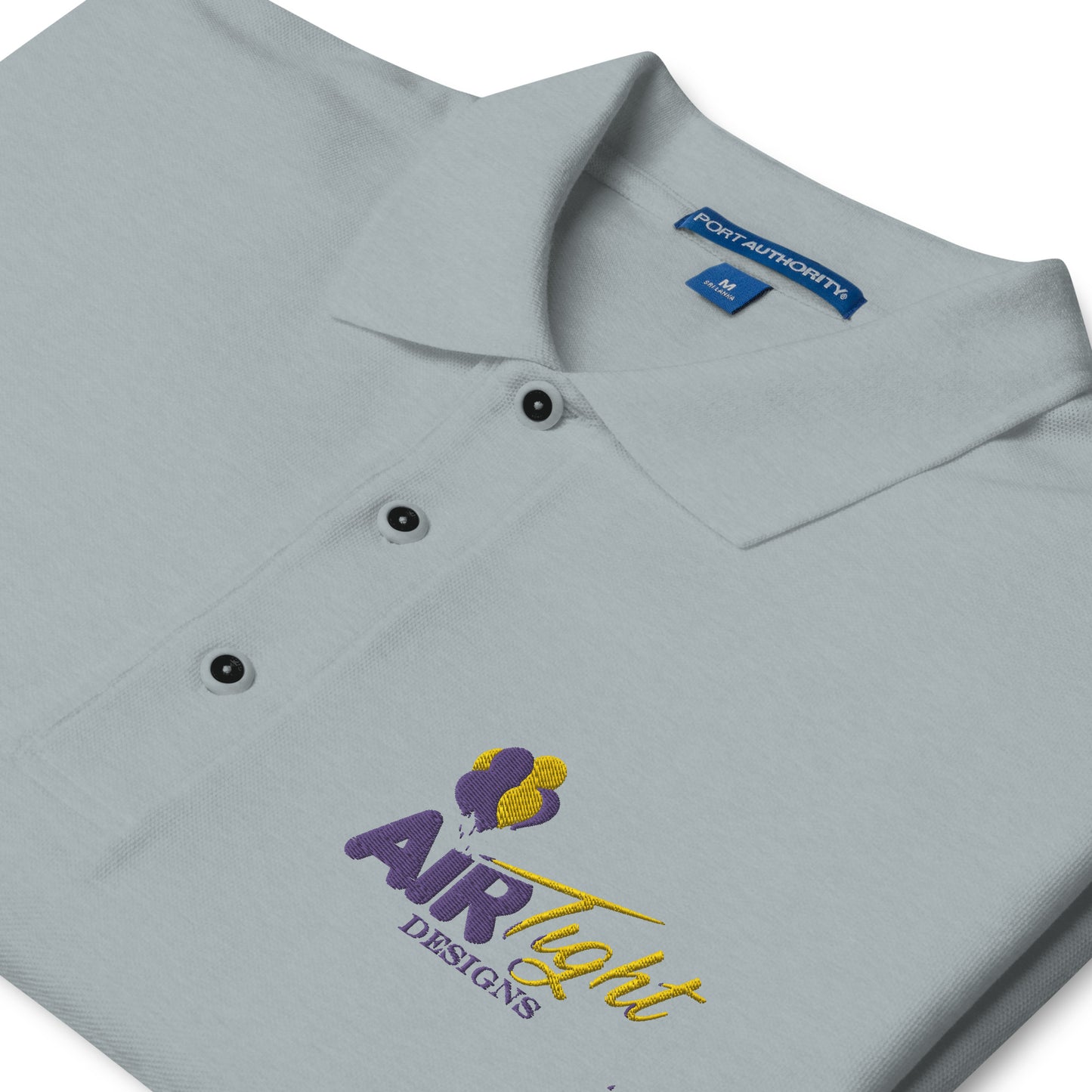 Air Tight Men's Embroidered Premium Polo