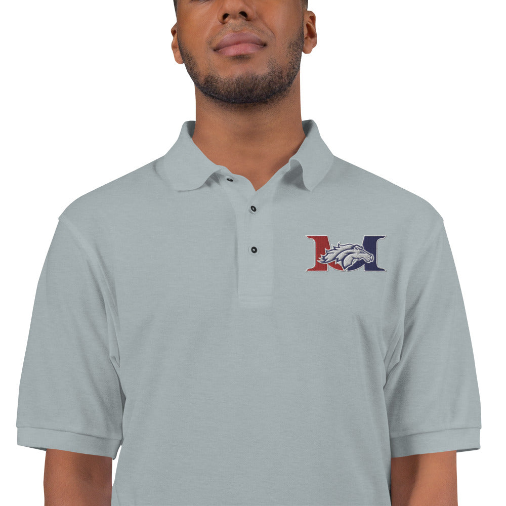 Marlboro Men's Embroidered Premium Polo