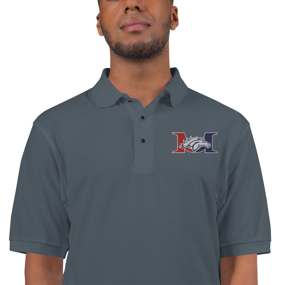 Marlboro Men's Embroidered Premium Polo
