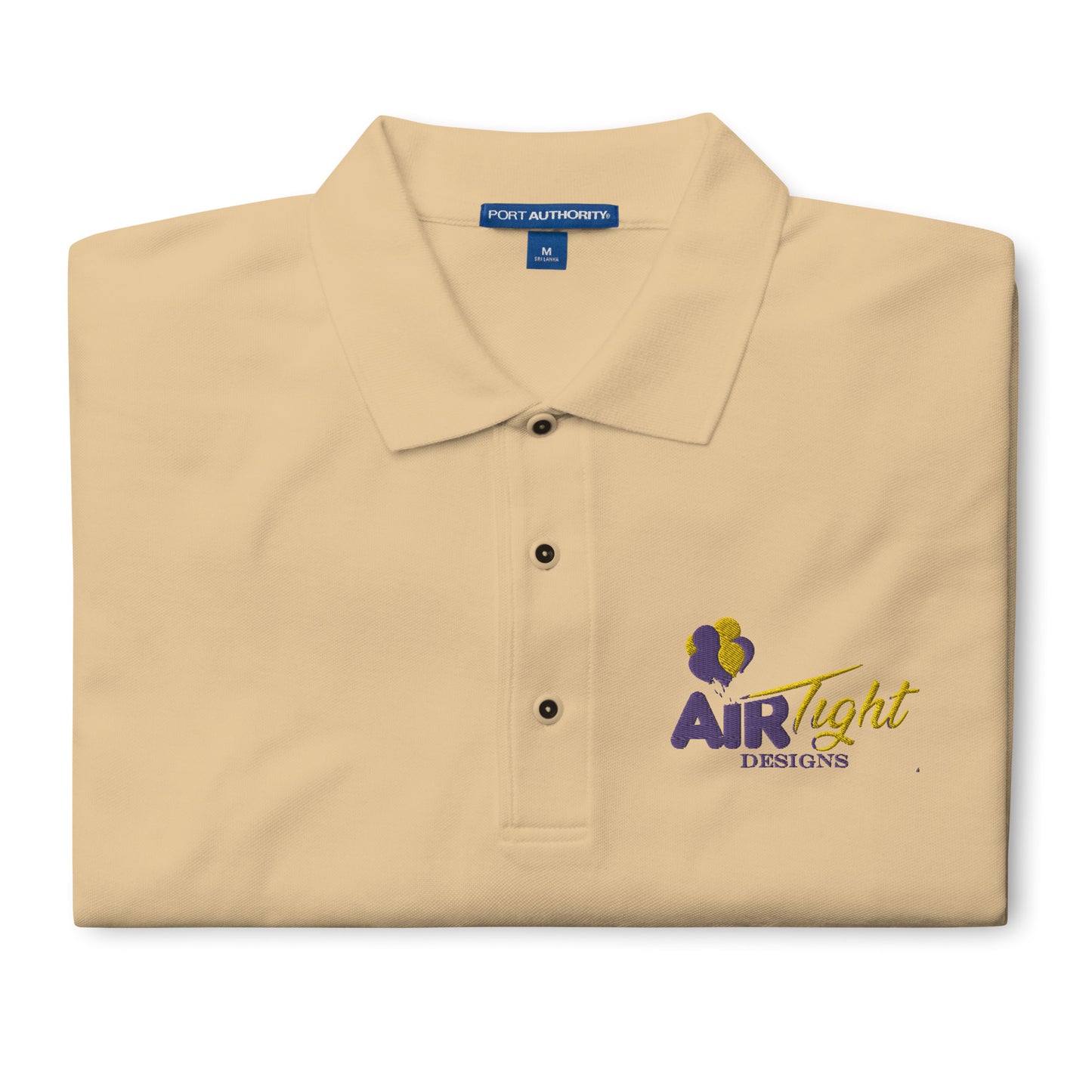 Air Tight Men's Embroidered Premium Polo
