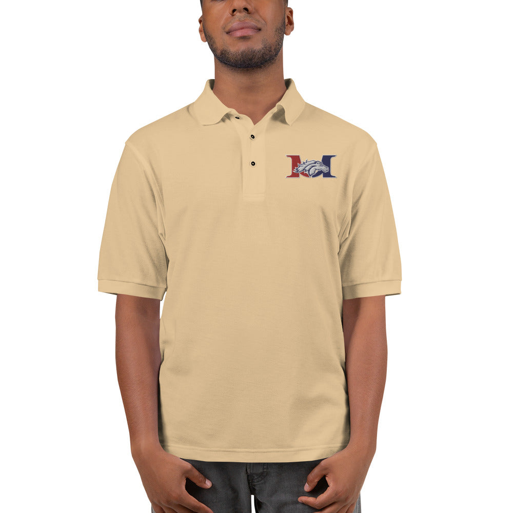 Marlboro Men's Embroidered Premium Polo