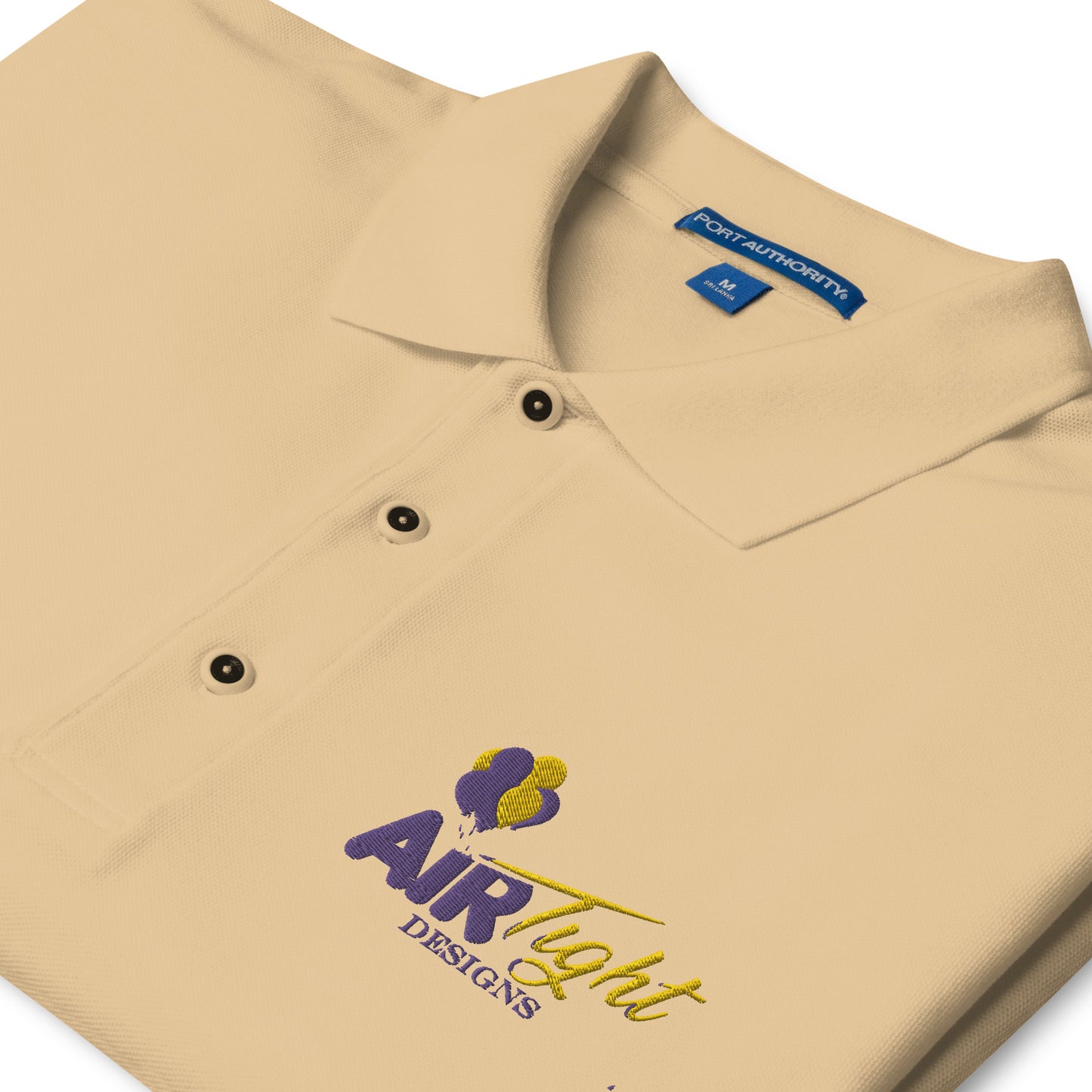 Air Tight Men's Embroidered Premium Polo