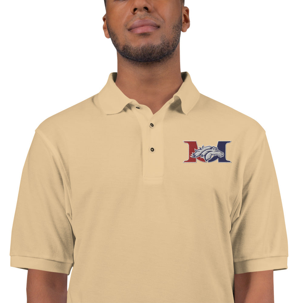 Marlboro Men's Embroidered Premium Polo