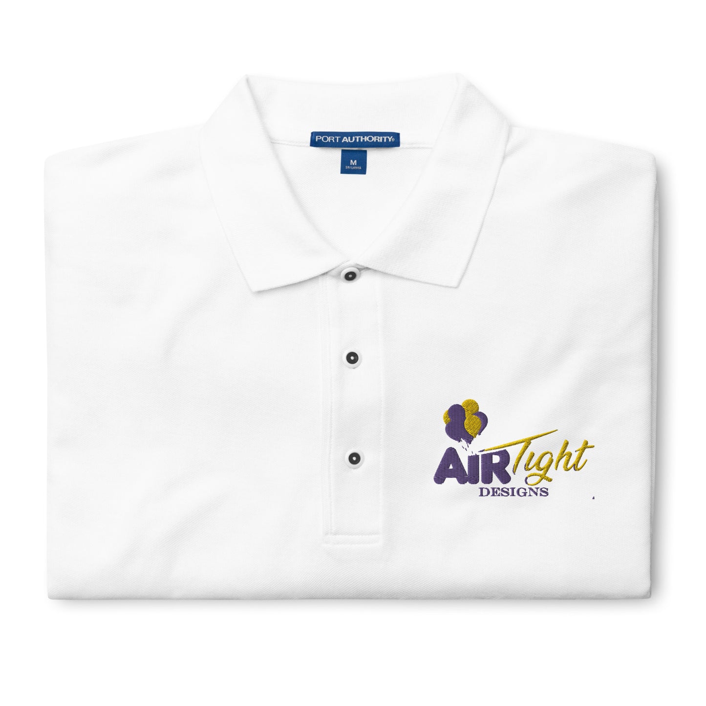 Air Tight Men's Embroidered Premium Polo