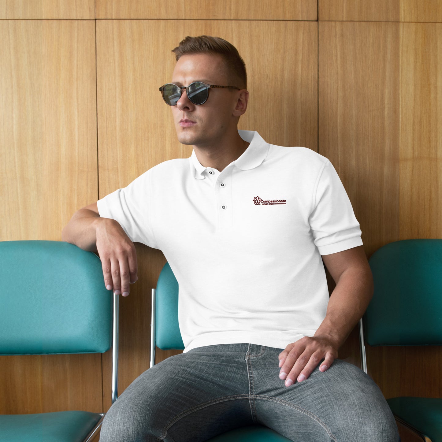 Compassionate Home Care Embroidered Men's Premium Polo