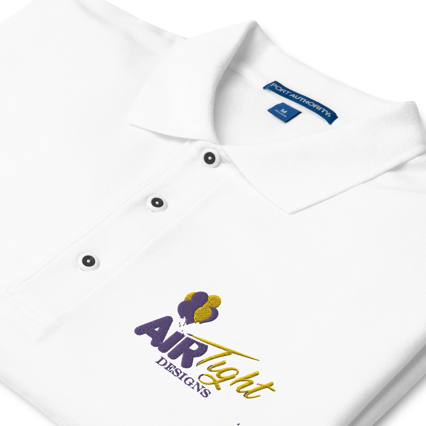 Air Tight Men's Embroidered Premium Polo