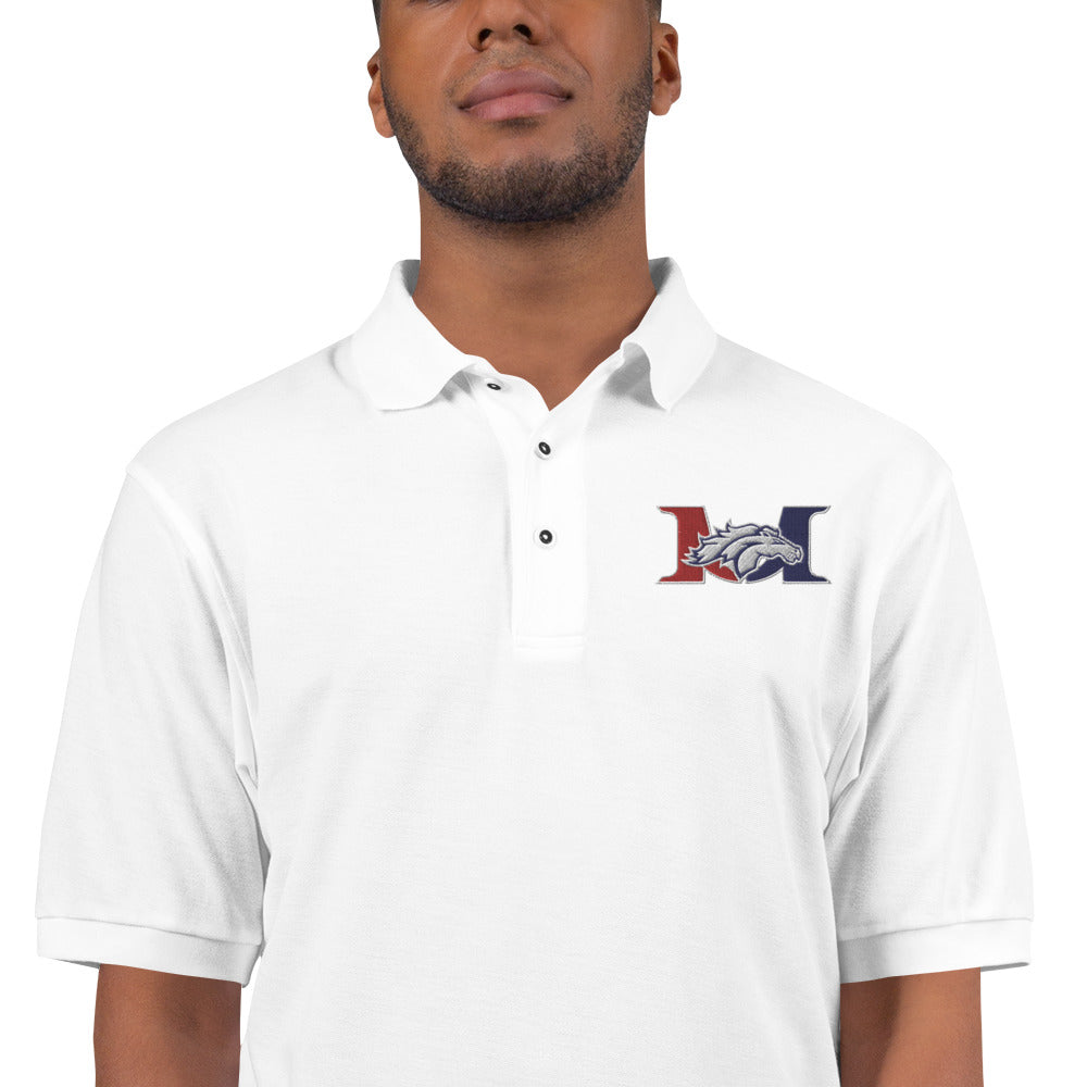 Marlboro Men's Embroidered Premium Polo