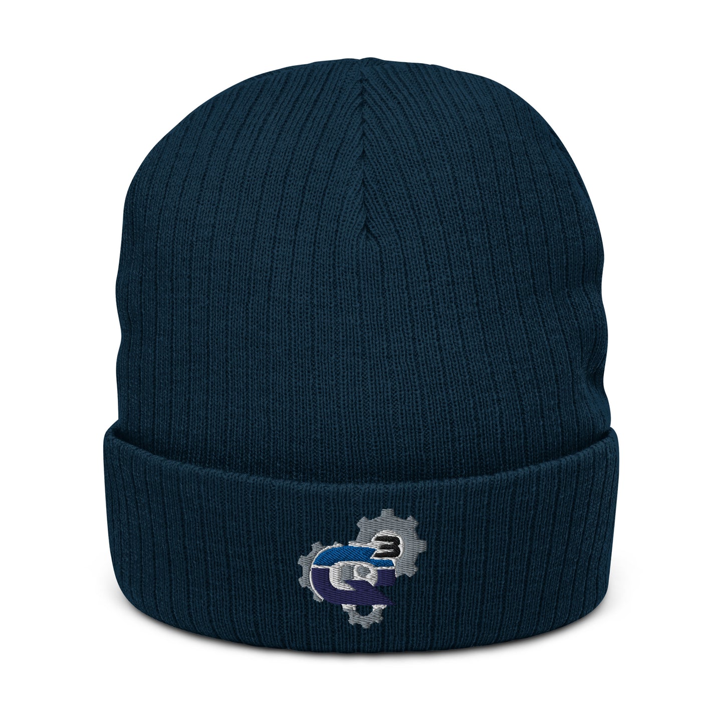 Q3 Car & Truck Repair Embroidered Ribbed knit beanie