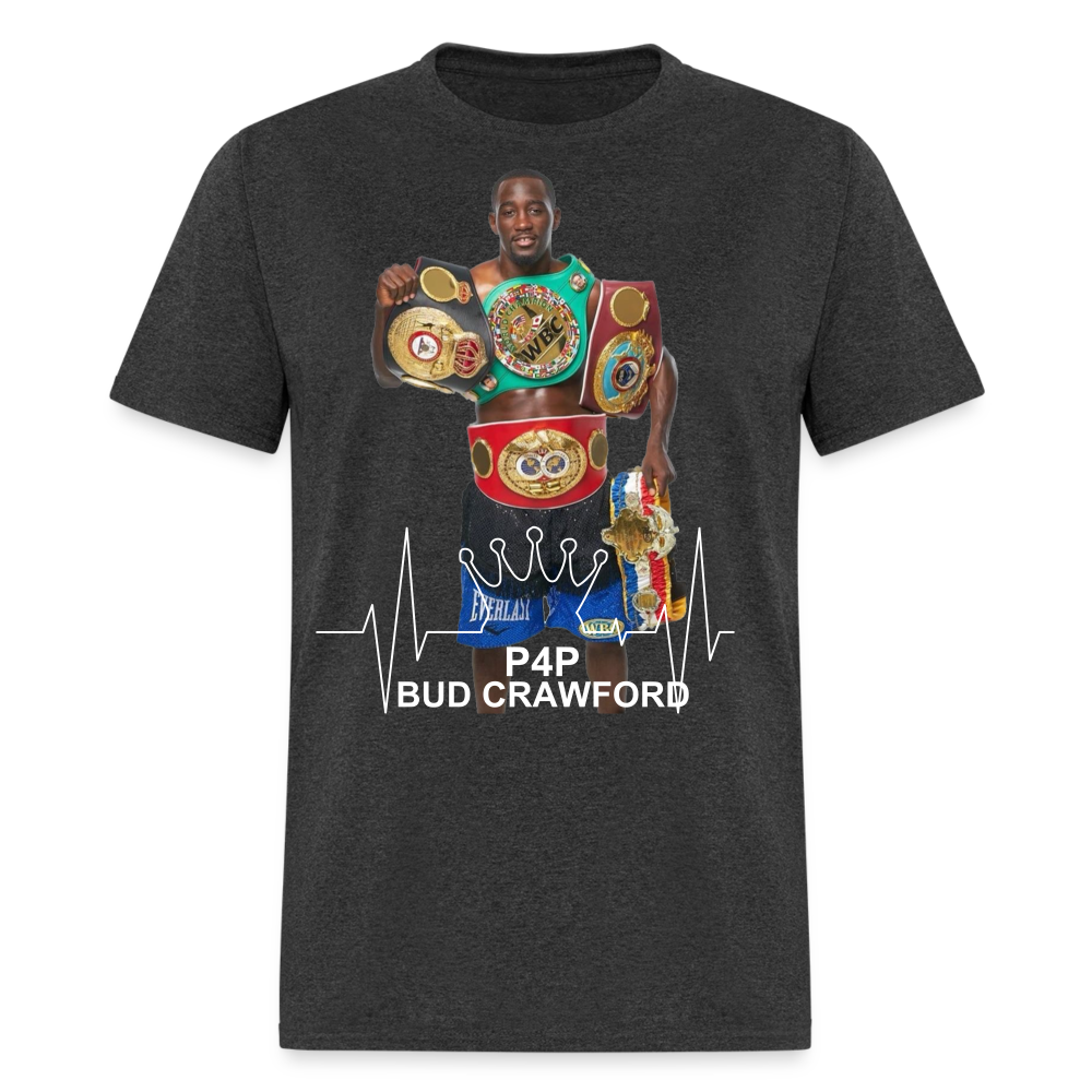 P4P Bud Crawford Classic T-Shirt - heather black