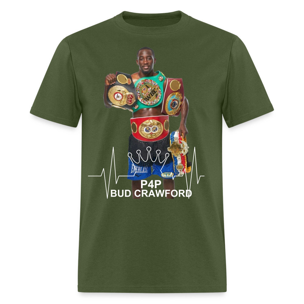 P4P Bud Crawford Classic T-Shirt - military green