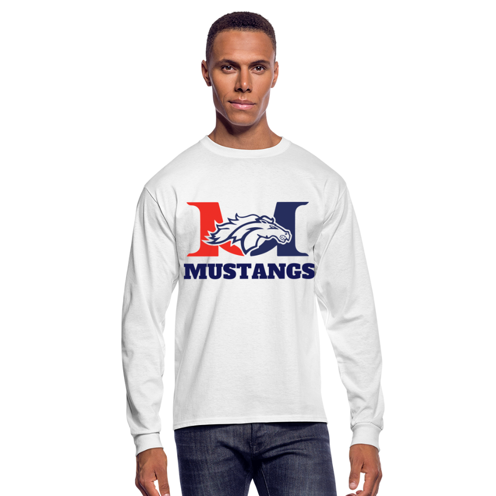 Marlboro Men's Long Sleeve T-Shirt - white