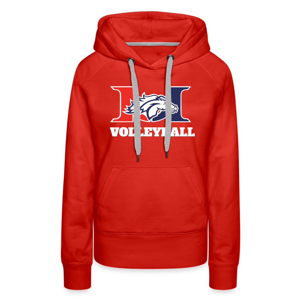 Marlboro Volleyball Women’s Premium Hoodie DTF - red
