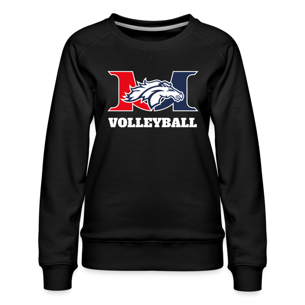 Marlboro Volleyball Women’s Premium Sweatshirt DTF - black