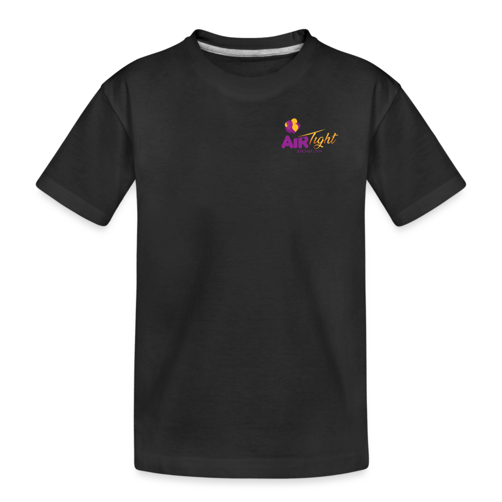 Air Tight Toddler Premium T Shirt DTF - black