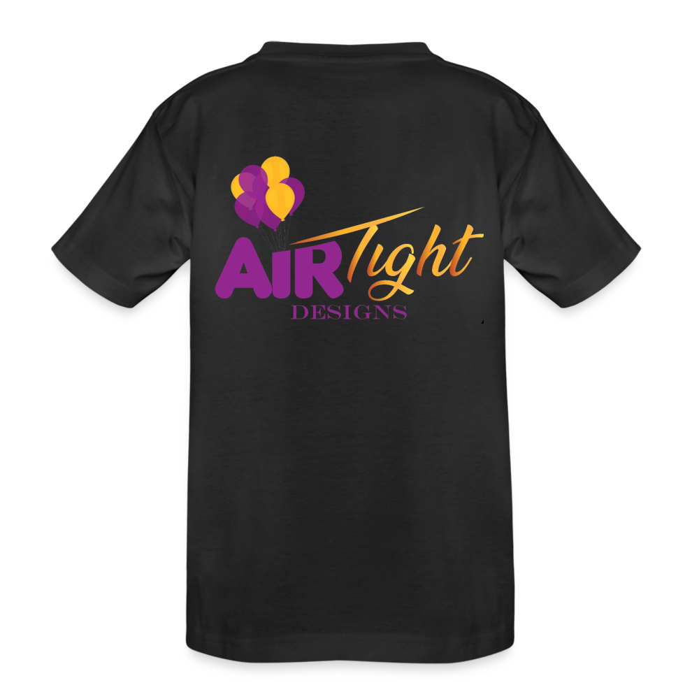 Air Tight Toddler Premium T Shirt DTF - black