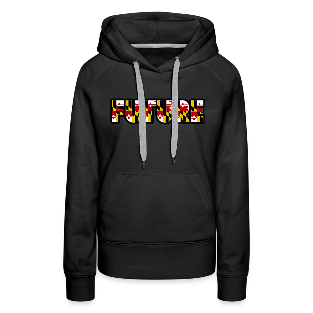 Future Women’s Premium Hoodie DTF - black