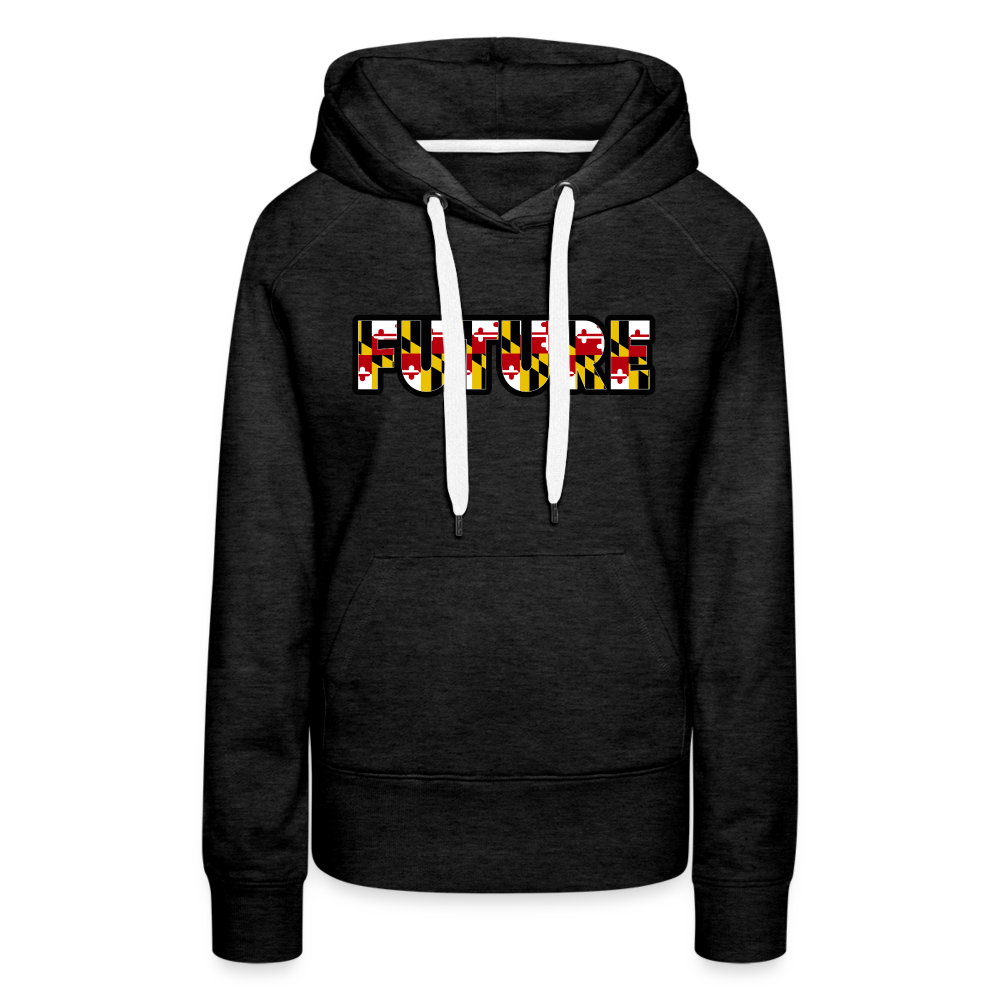 Future Women’s Premium Hoodie DTF - charcoal grey