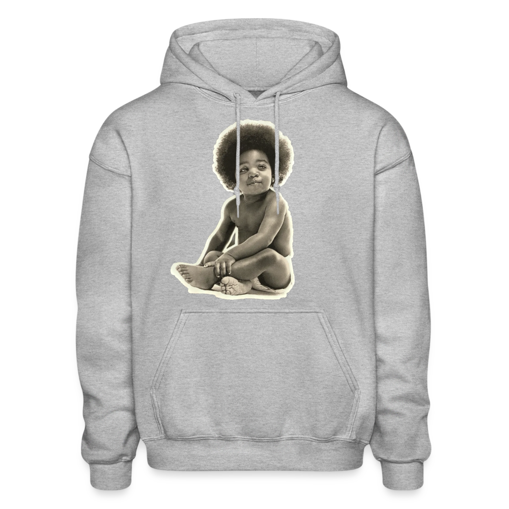 Think B.I.G Heavyweight Hoodie DTF - heather gray