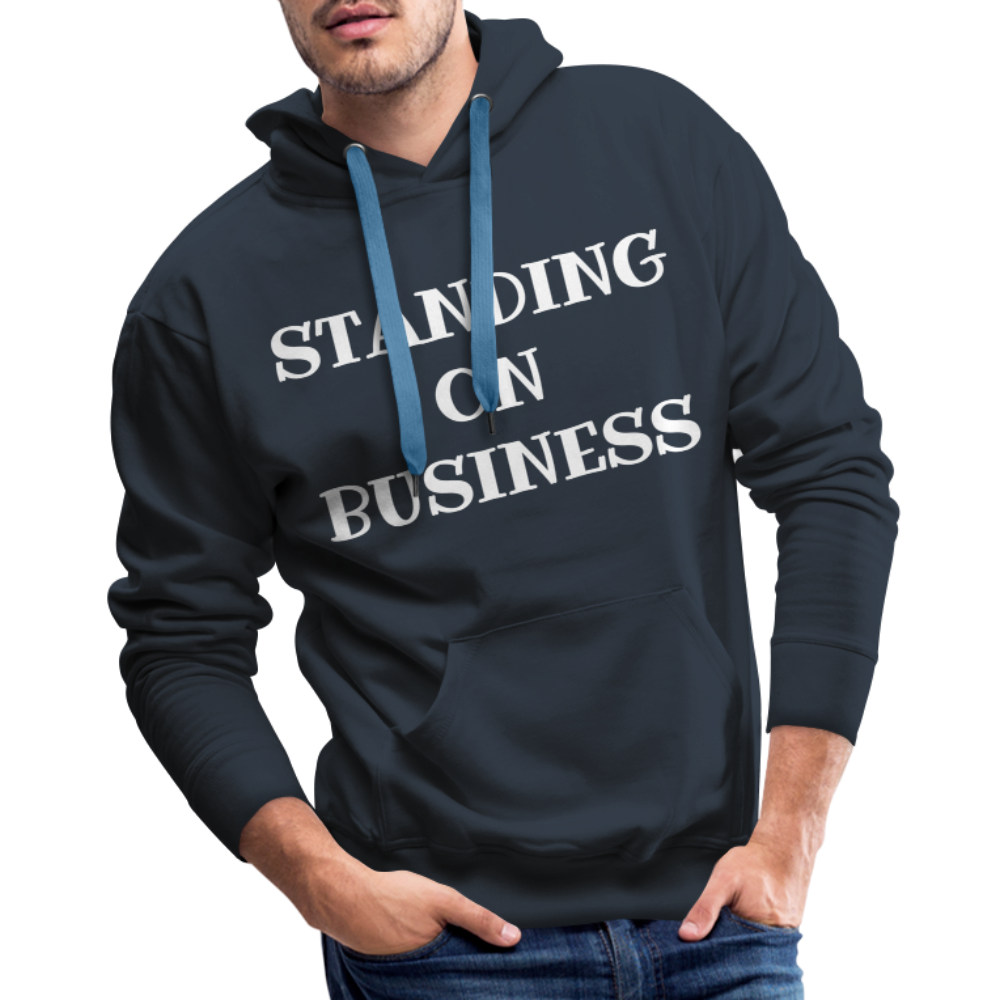 STANDING ON BUSINESS Men's Premium Hoodie 4 DTF - navy