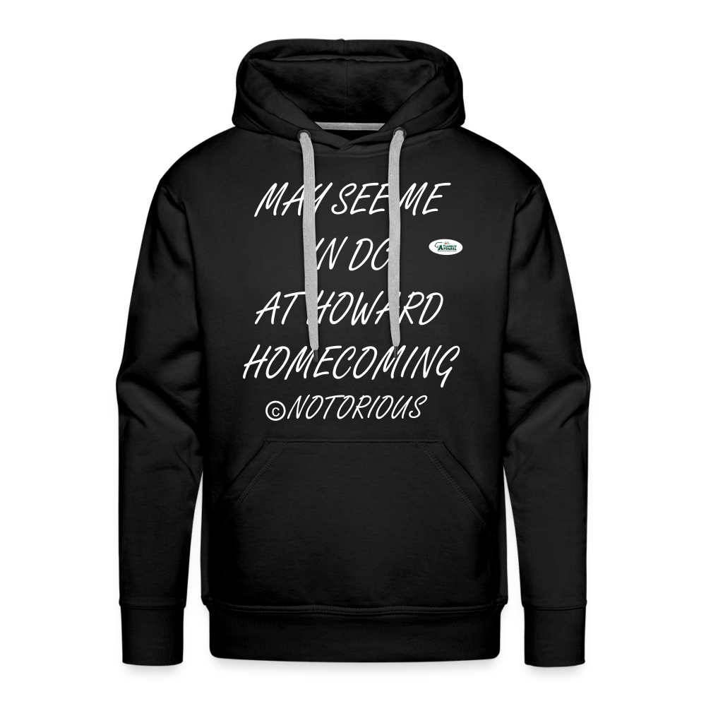 Notorious BIG HOWARD UNIV Premium Hoodie DTF - black