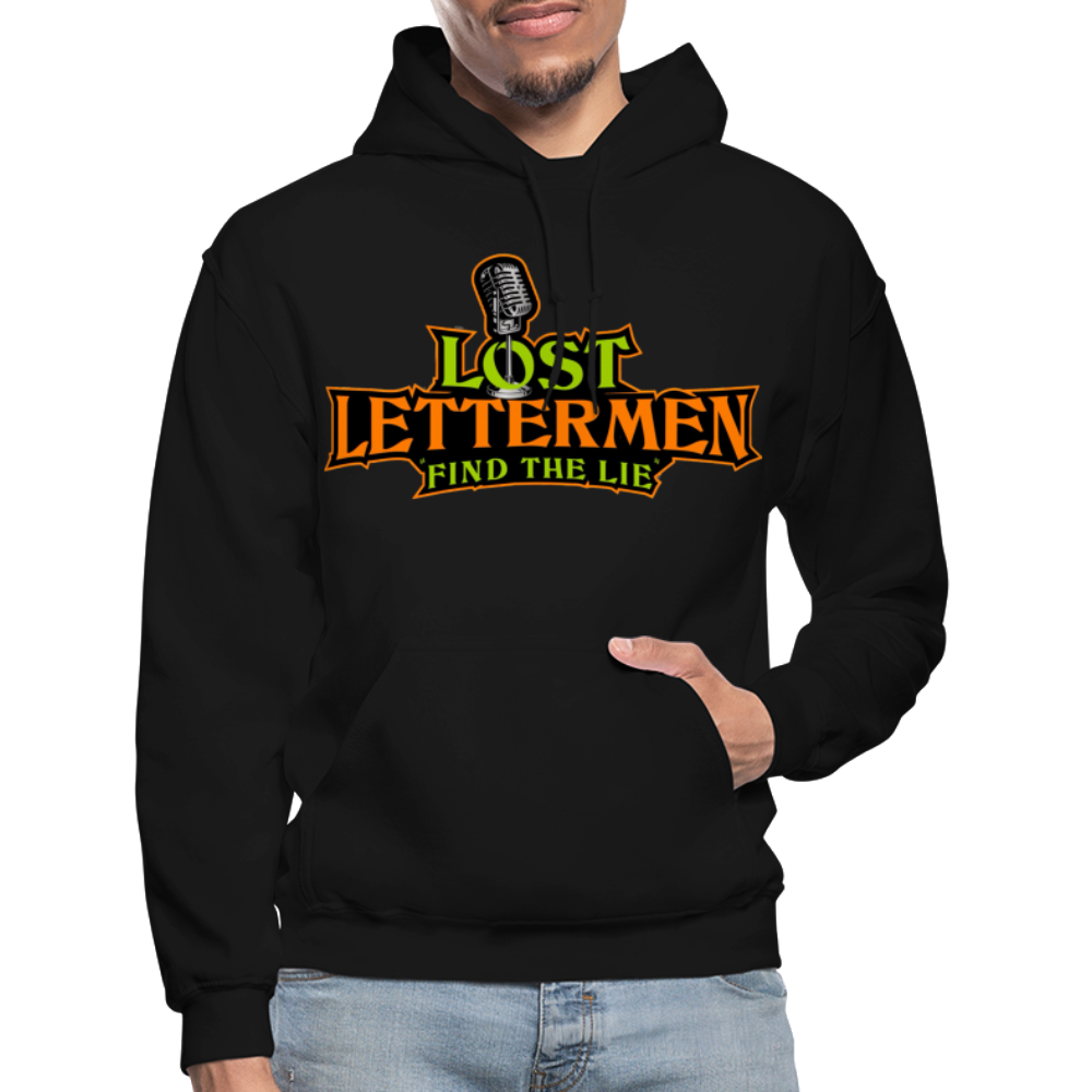 Lost Letterman Heavyweight Hoodie DTF - black