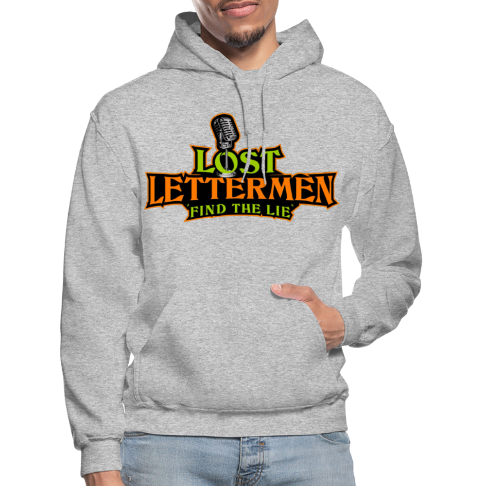 Lost Letterman Heavyweight Hoodie DTF - heather gray