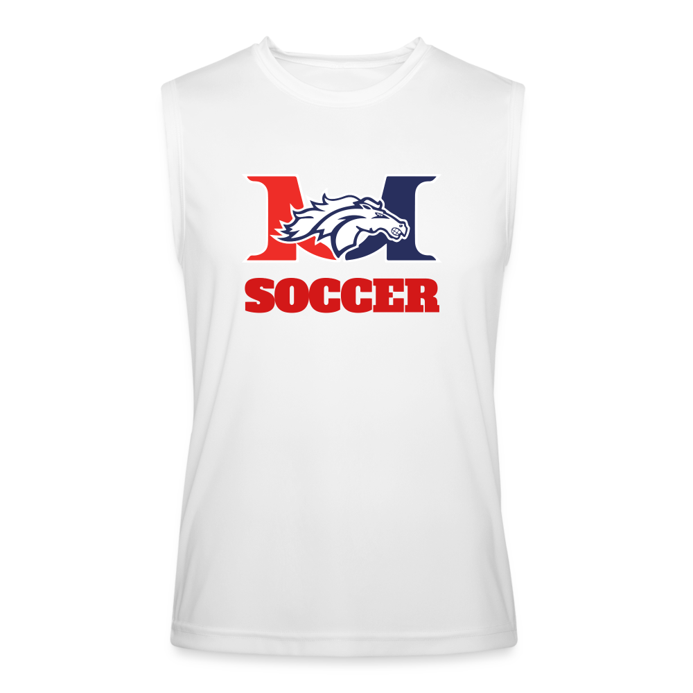 Marlboro Soccer Men’s Performance Sleeveless - white