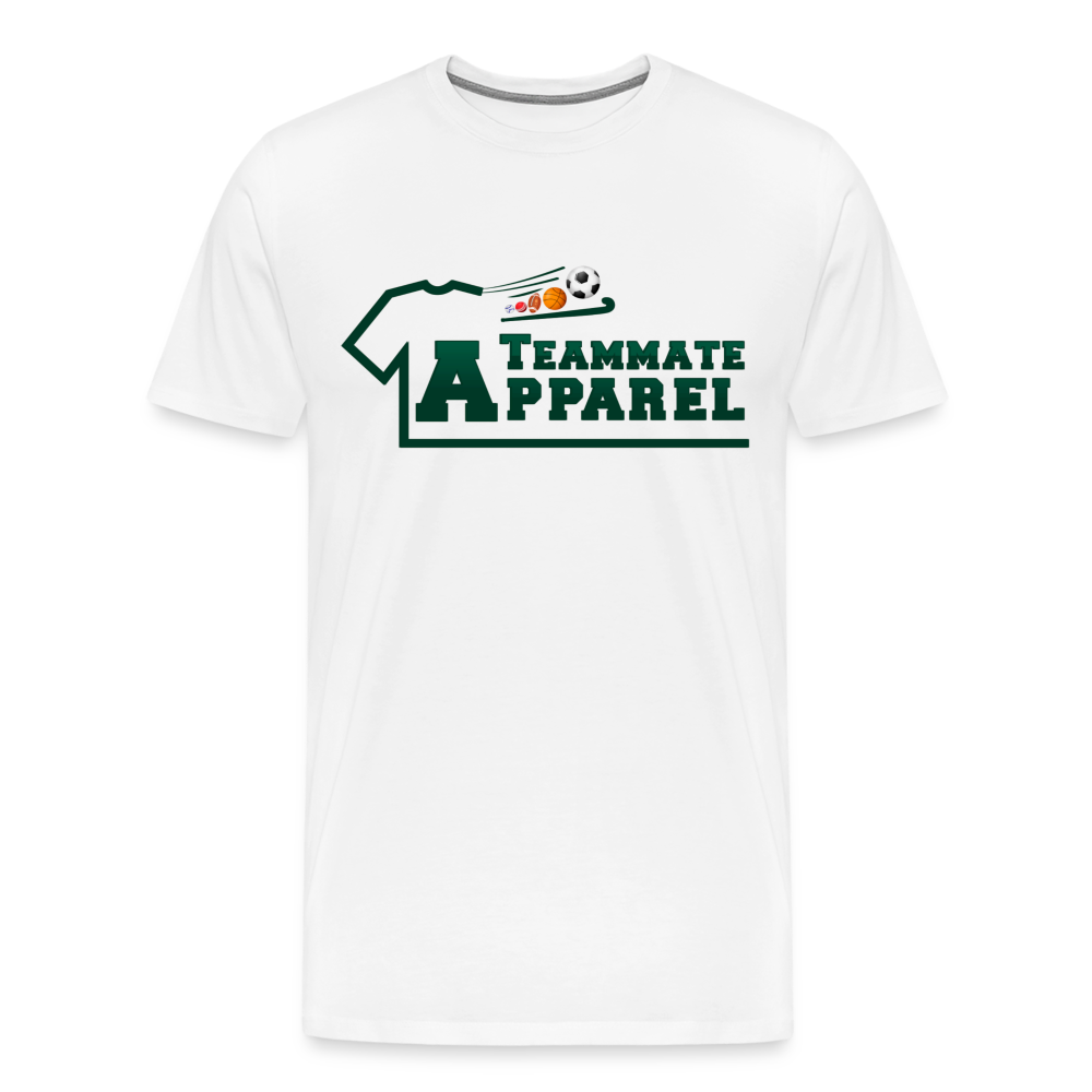 Teammate Apparel Men's Premium T-Shirt - white