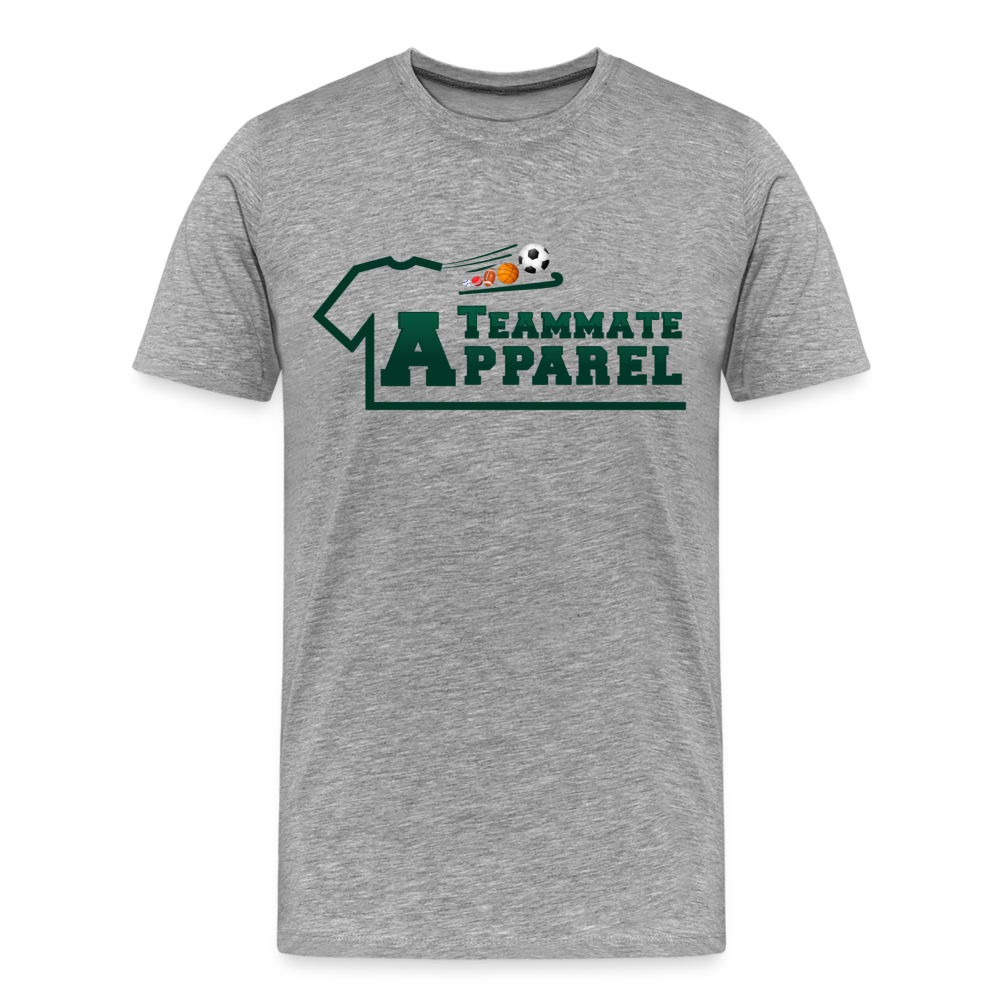 Teammate Apparel Men's Premium T-Shirt - heather gray