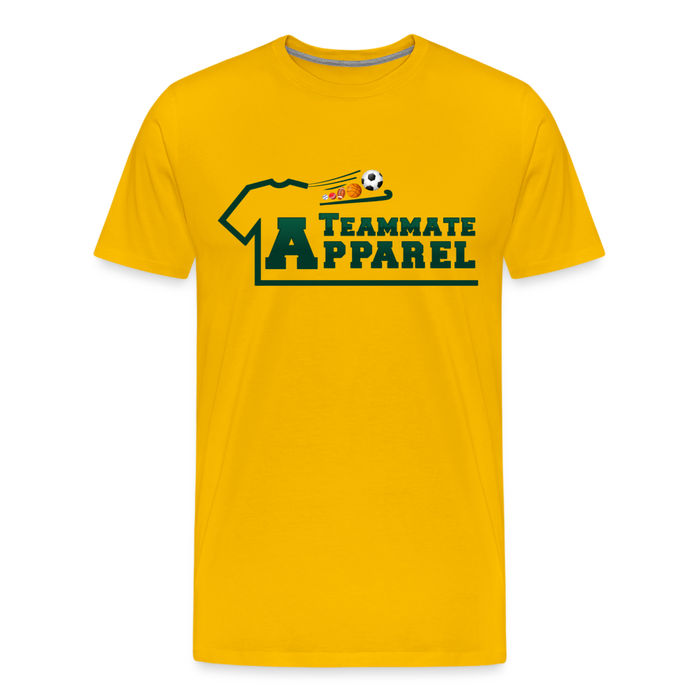 Teammate Apparel Men's Premium T-Shirt - sun yellow
