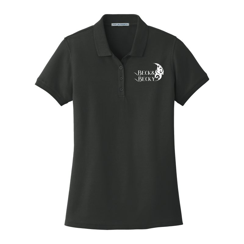 Beck & Becky Embroidered Port Authority® Ladies Core Classic Pique Polo