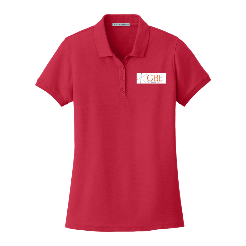 GBE white patch Port Authority® Ladies Core Classic Pique Polo