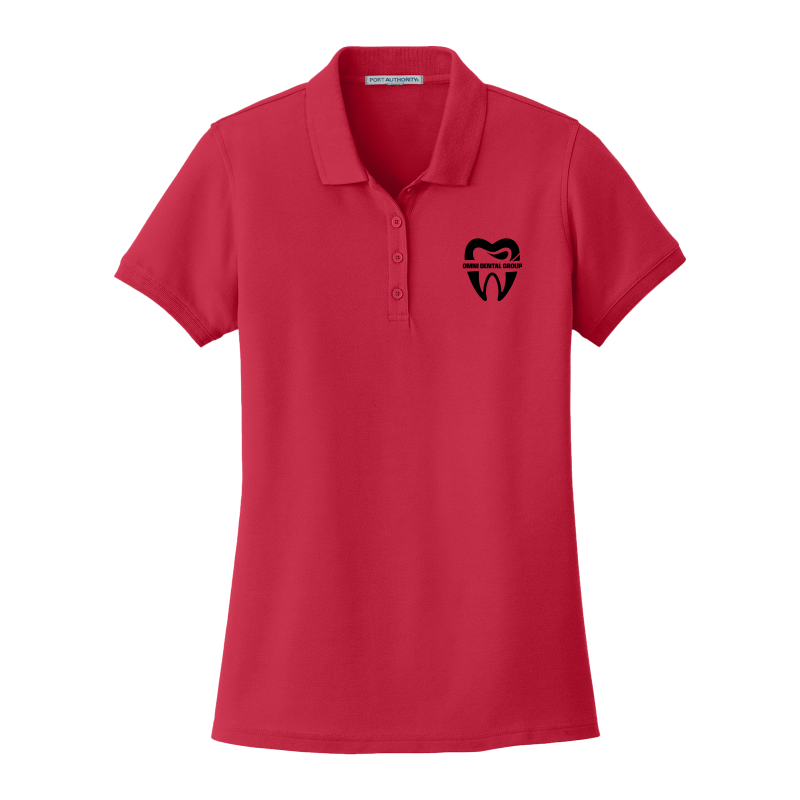 Omni Dental (Black Logo) Port Authority® Ladies Core Classic Pique Polo