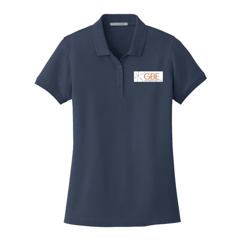 GBE white patch Port Authority® Ladies Core Classic Pique Polo