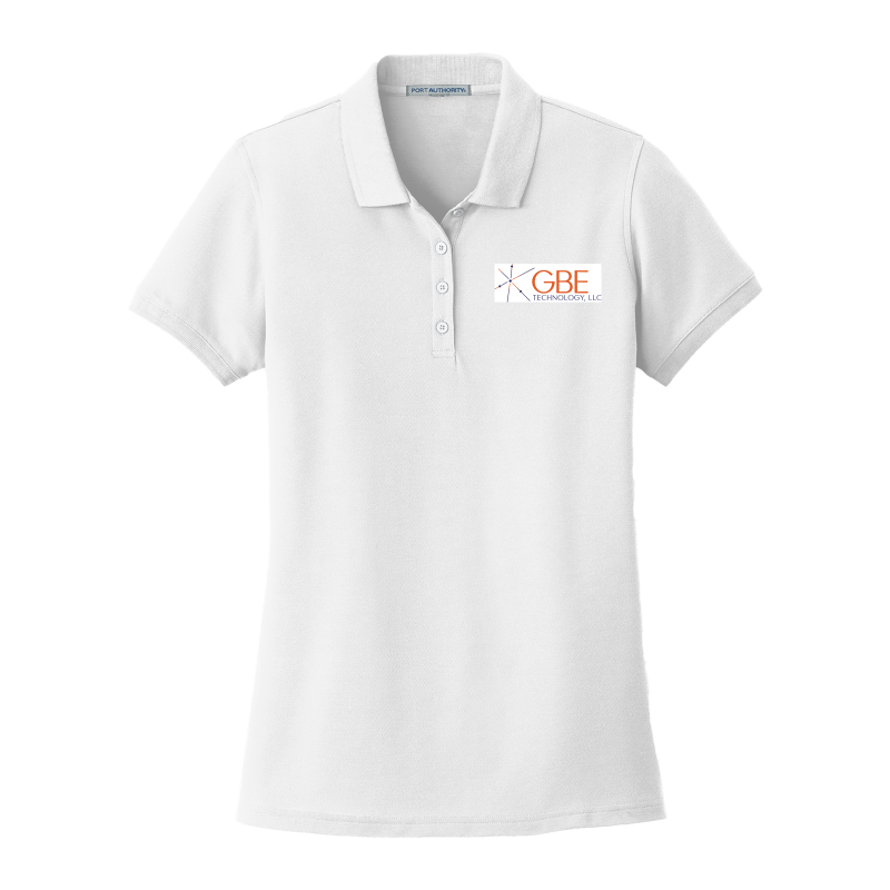 GBE white patch Port Authority® Ladies Core Classic Pique Polo