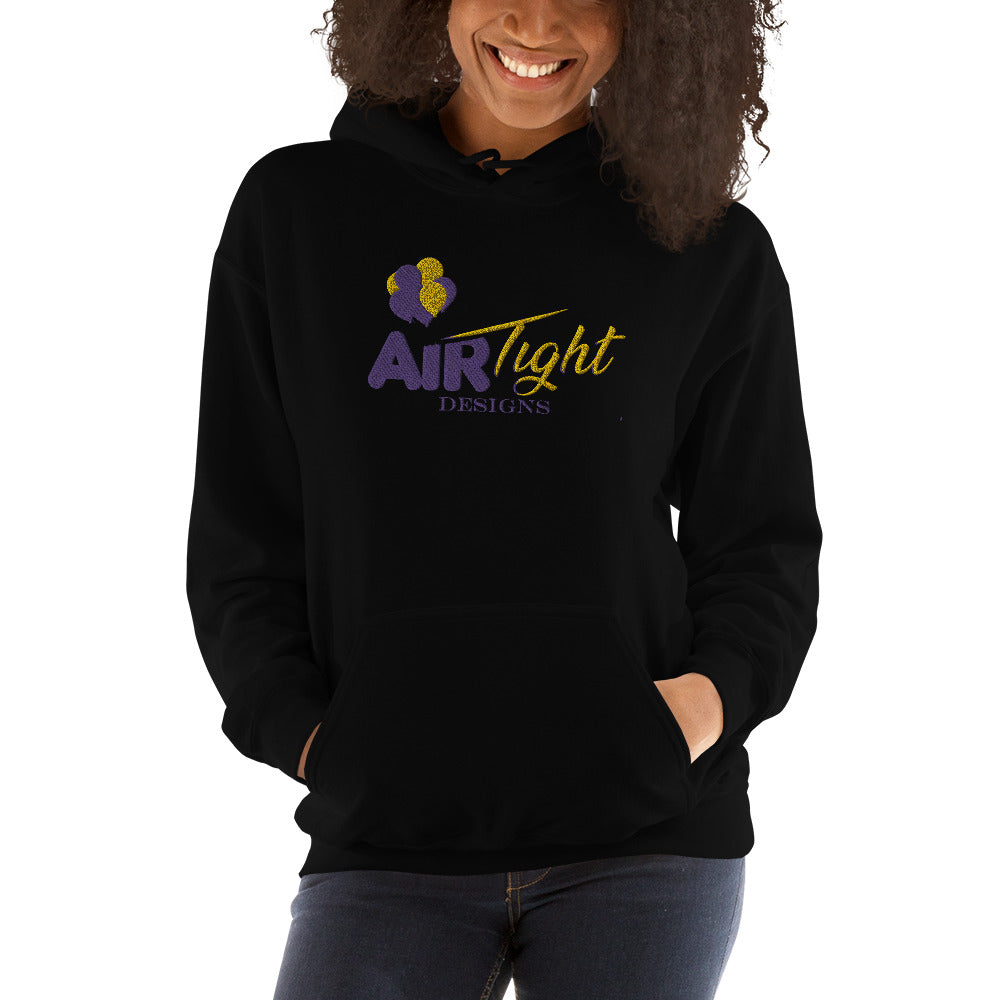 Air Tight Design Embroidered Unisex Hoodie